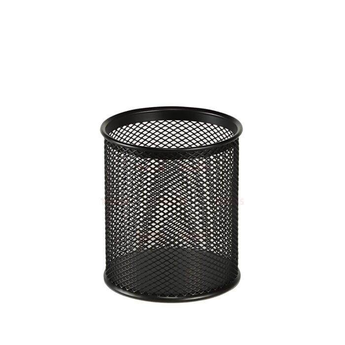 Porte-stylo- rond en métal
