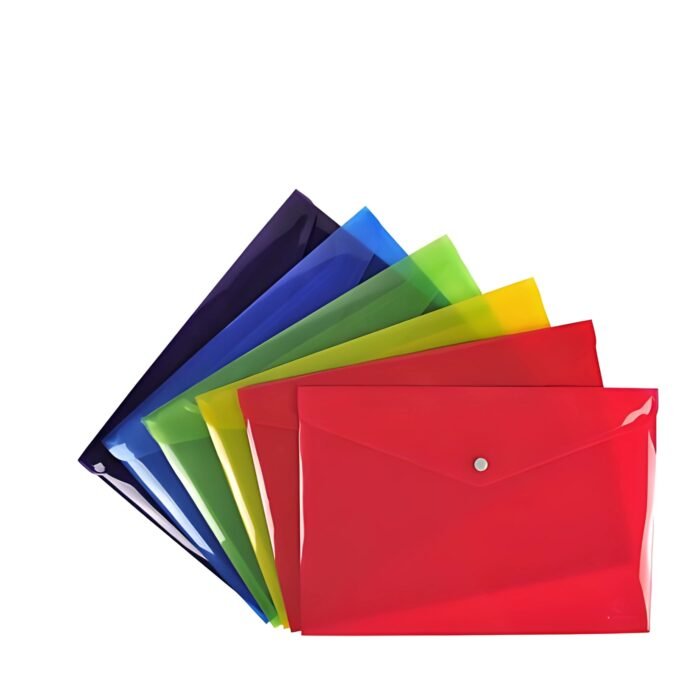 Enveloppe En Plastique Avec Bouton